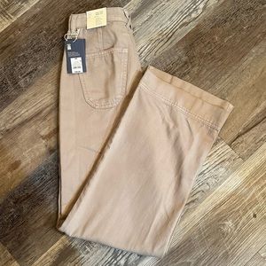 NEW - High-Rise Wide Leg Jeans - Universal Thread - Khaki - Size 0
